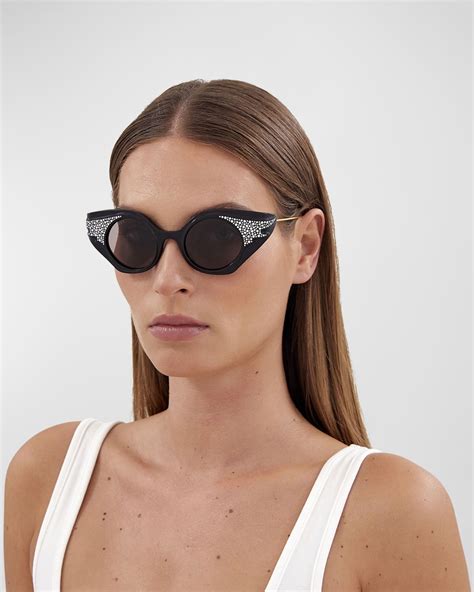 gucci women's cat eye acetate and metal sunglasses|cat eye gucci sunglasses women's.